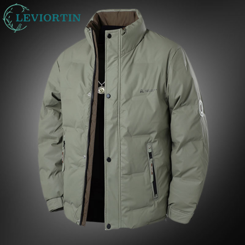 Coat Rack Standing - Fall Winter Men's White Duck Down