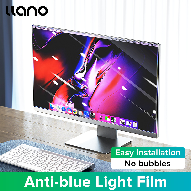 Monitor Privacy Filter - llano Anti-blue Light Screen Film Anti-Reflective