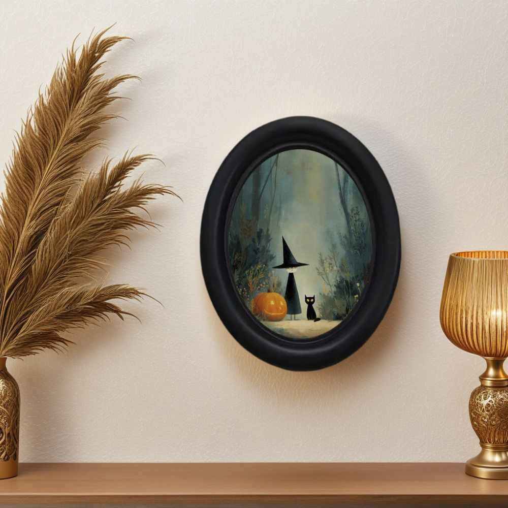 Office Furniture Design - A 3D Vintage Halloween Witch and