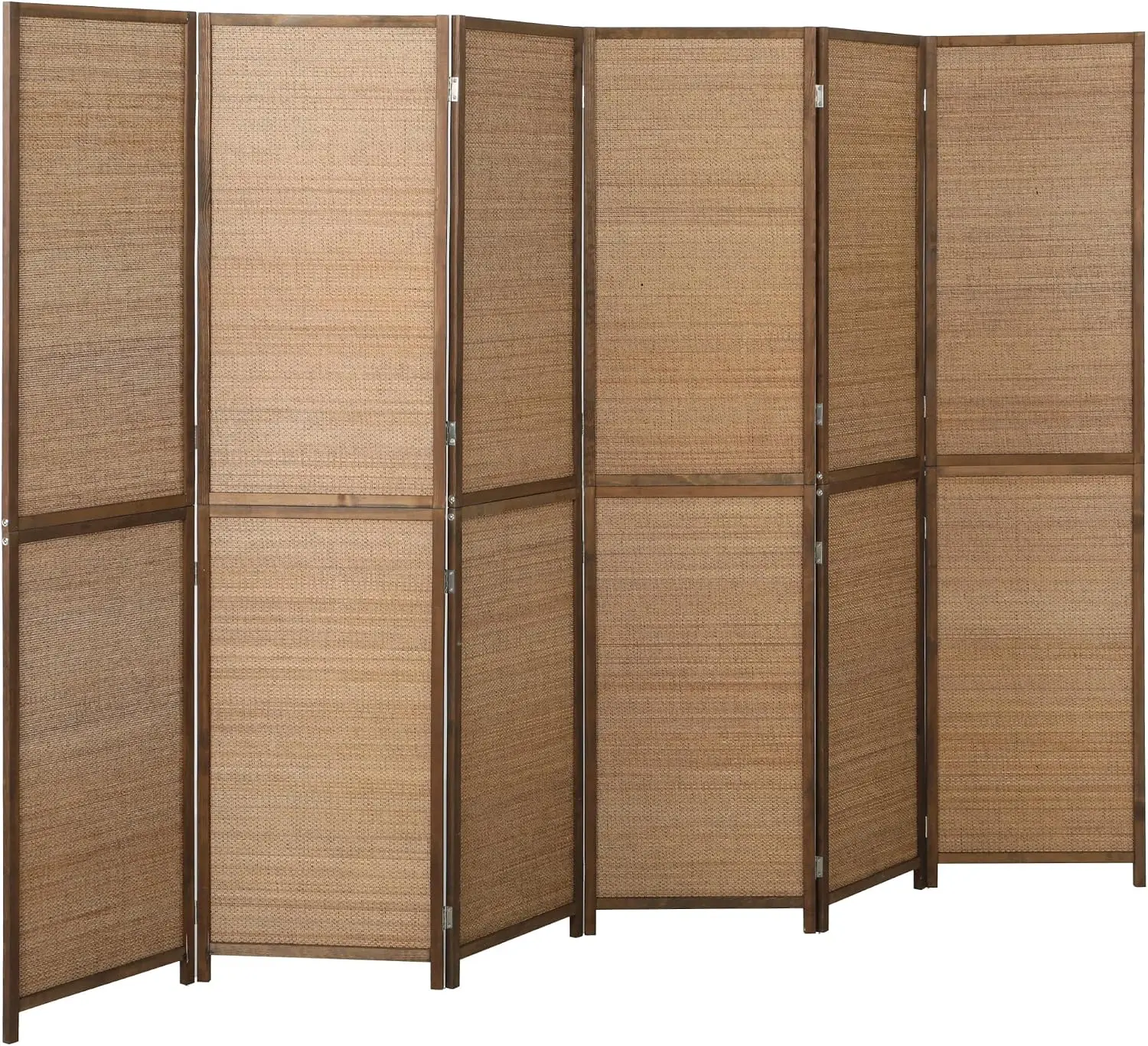 Room Divider Bamboo - 6 FT Room Divider, 6 Panel
