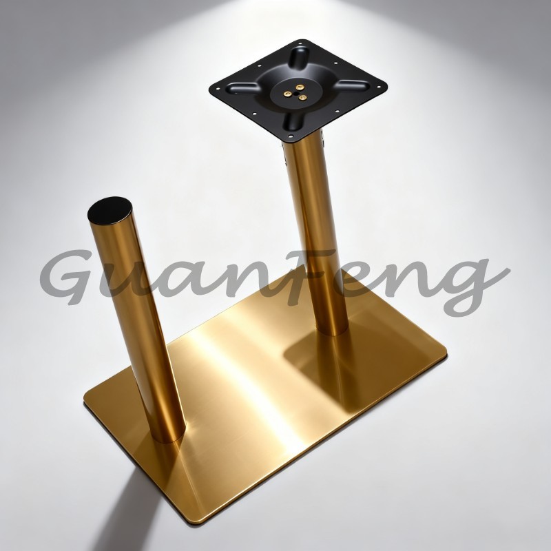Office Furniture Luxury - Luxury Heavy‑Duty Stainless Steel Chrome Table