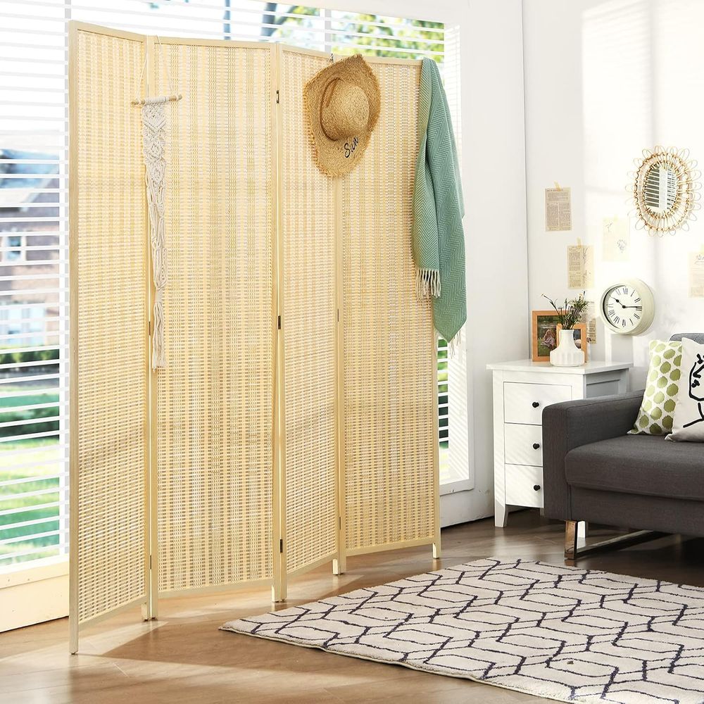 Room Divider Bamboo - Bamboo Room Divider, 6 t Tall