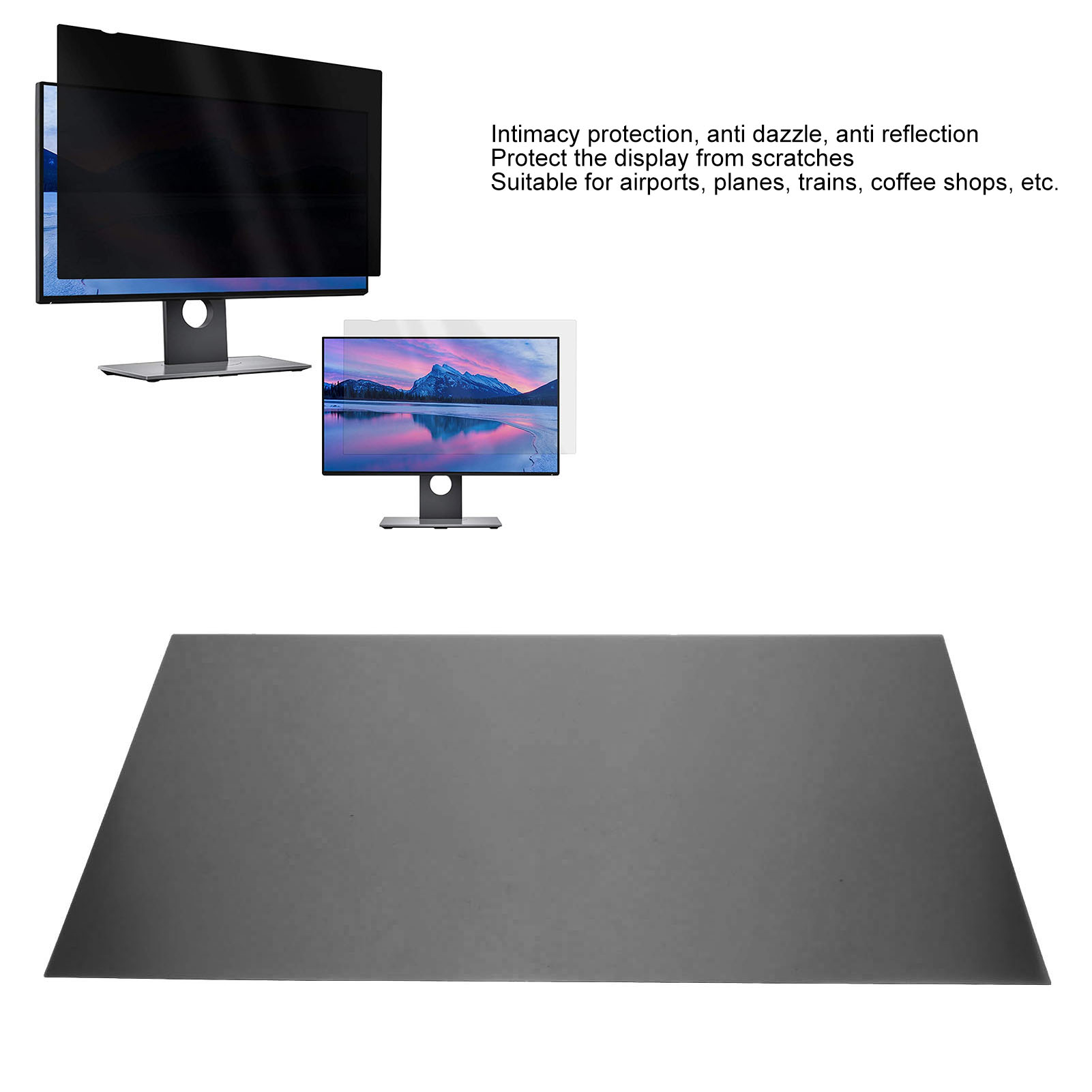 2 Pcs 24 Inch Computer Privacy - Monitor Privacy Filter ulasan dan harga