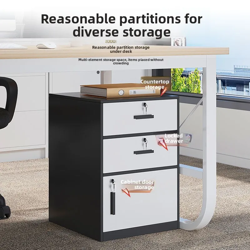 Modern File Cabinet with Lock  - Office Storage Cabinet ulasan dan harga