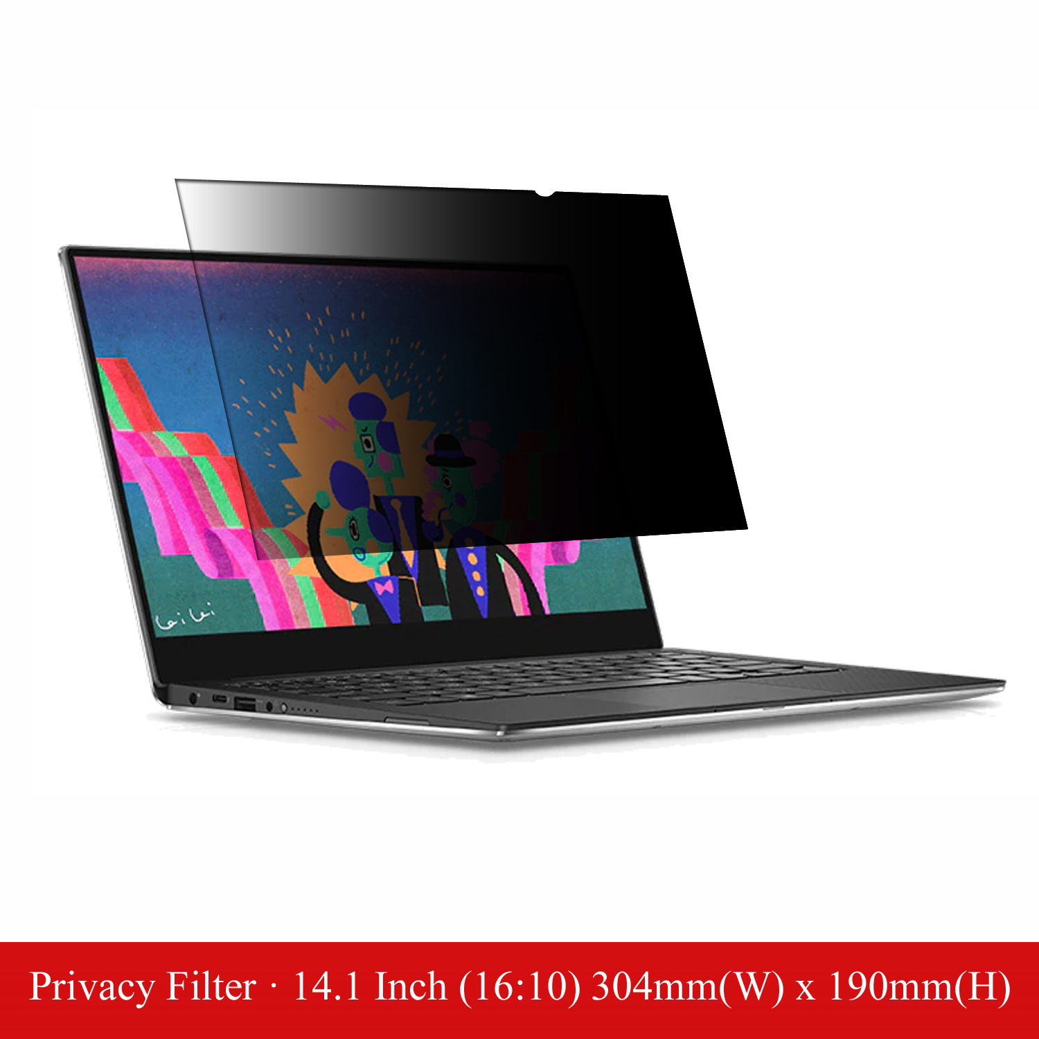 14.1 inch Anti-Glare Laptop Pr - Monitor Privacy Filter ulasan dan harga