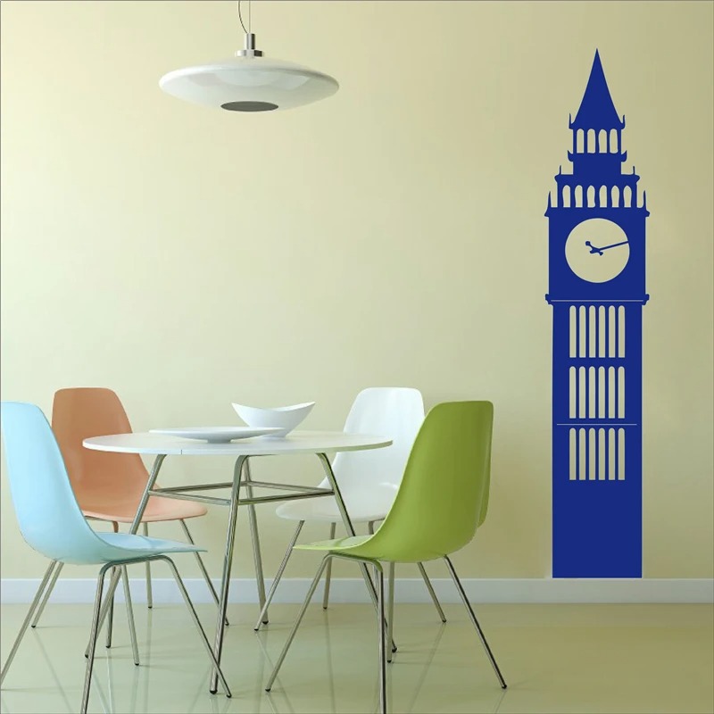 London Big Ben Clock Wall Deca - Office Furniture London ulasan dan harga