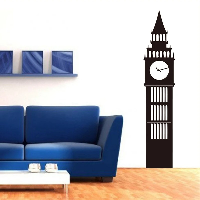 London Big Ben Clock Wall Deca - Office Furniture London ulasan dan harga
