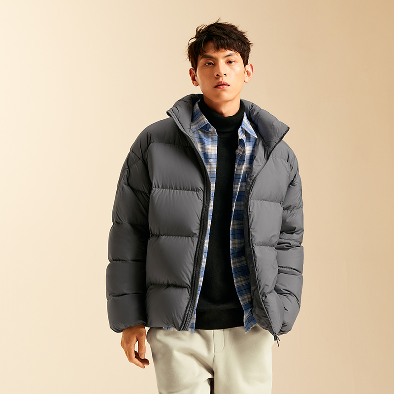 Semir Down Jacket Men Winter T - Coat Rack Standing ulasan dan harga