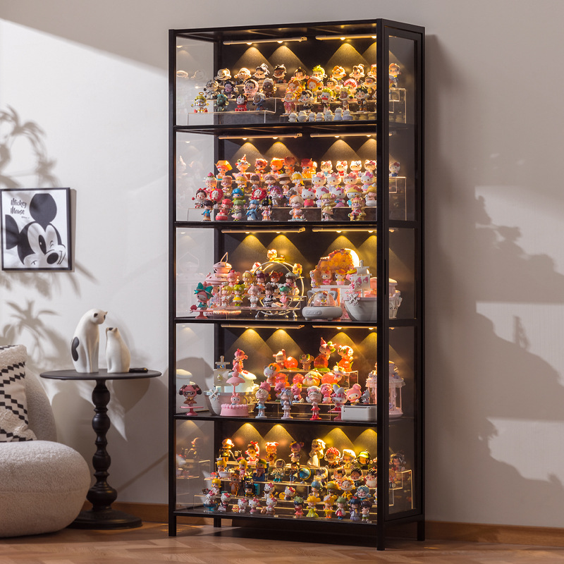 Blind Box Storage Display Stan - Room Divider Bamboo ulasan dan harga