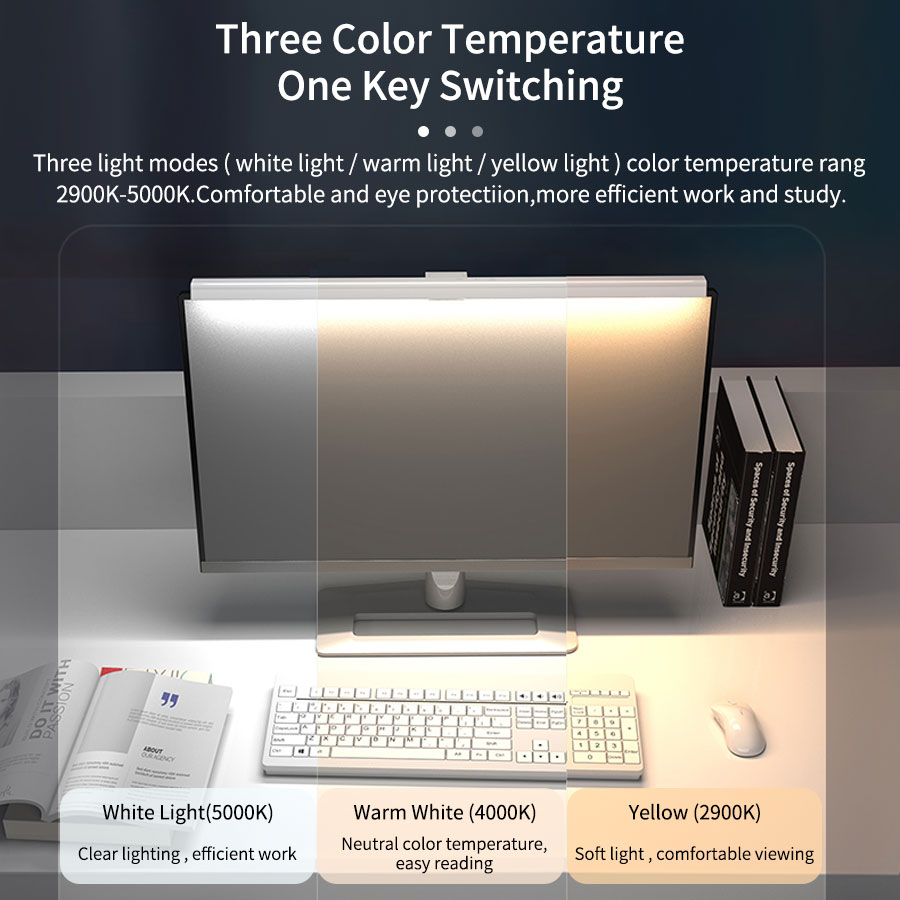 50cm LED Monitor Light Bar Scr - Office Furniture Design ulasan dan harga