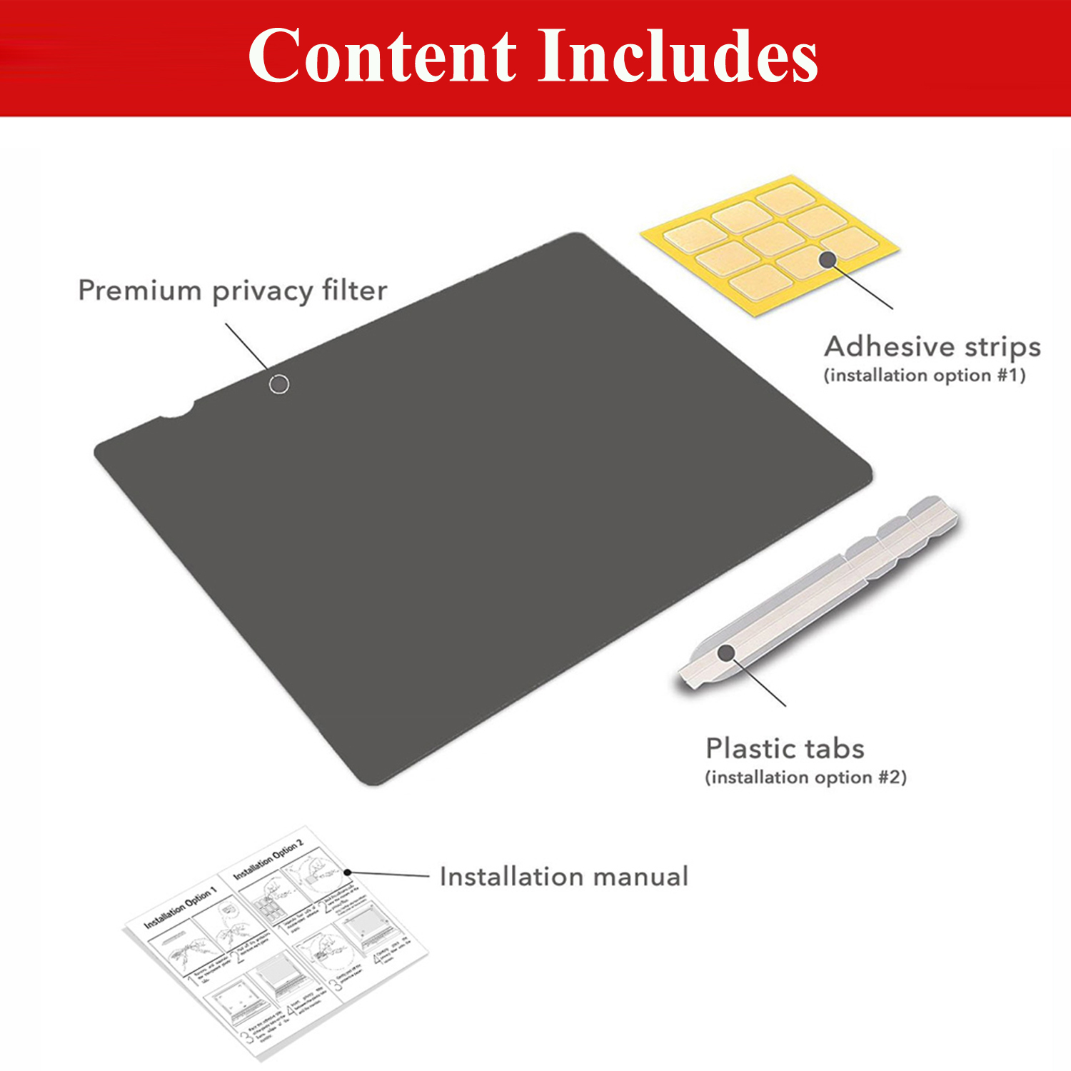 21.5 inch Anti-Glare Computer  - Monitor Privacy Filter ulasan dan harga