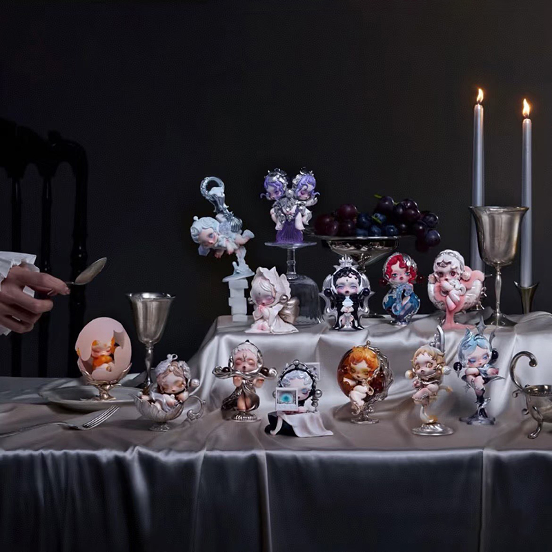 POP mart Skullpanda Dining Tab - Office Furniture Design ulasan dan harga