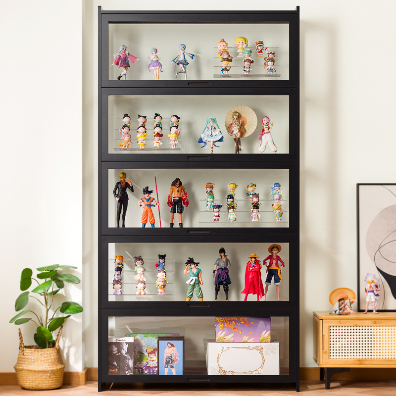 Large Lego Display Box Cabinet - Room Divider Bamboo ulasan dan harga