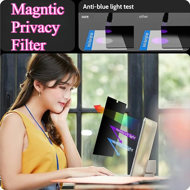 Magnetic Privacy Screen Protec - Monitor Privacy Filter ulasan dan harga