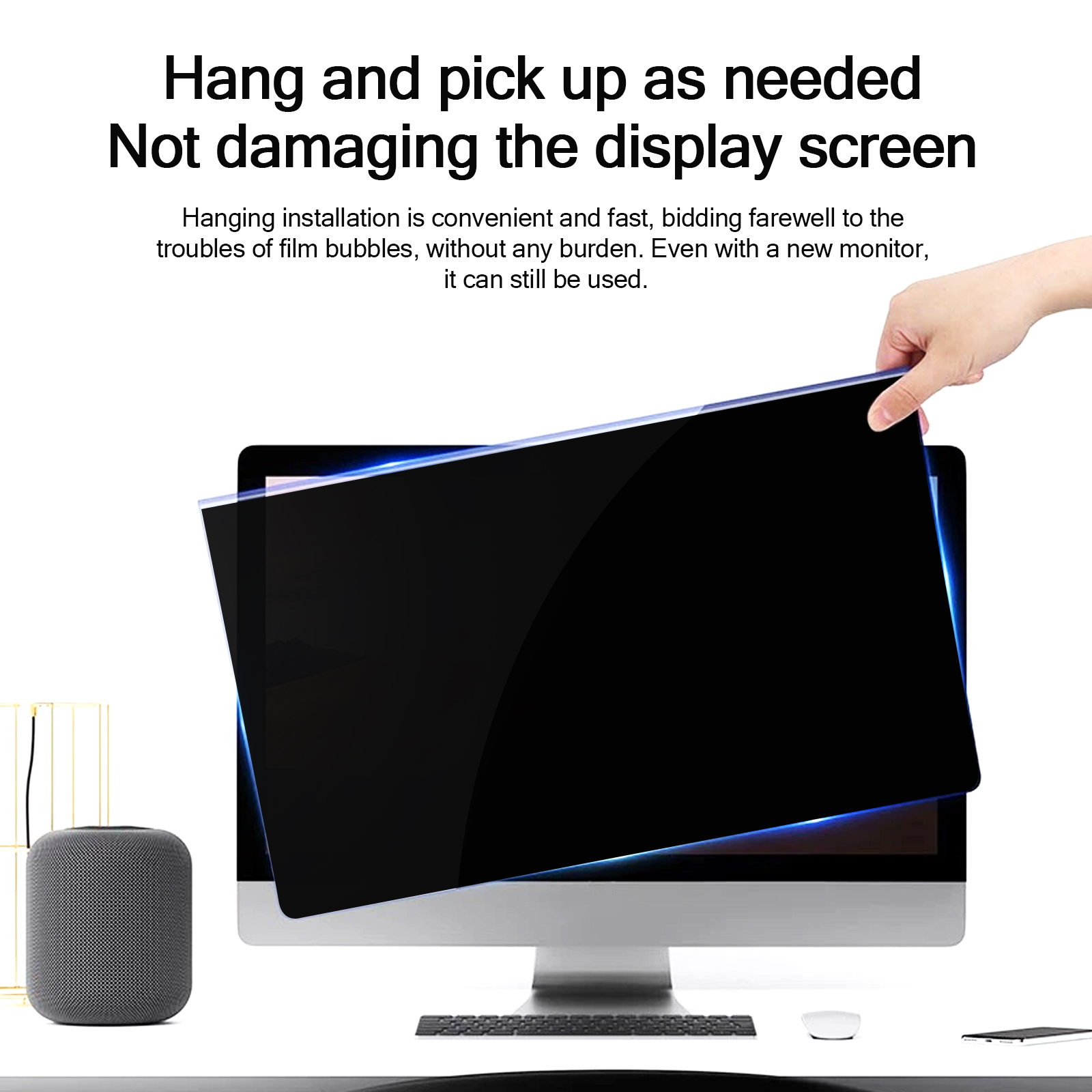 Hanging Anti-peering Screen Pr - Monitor Privacy Filter ulasan dan harga