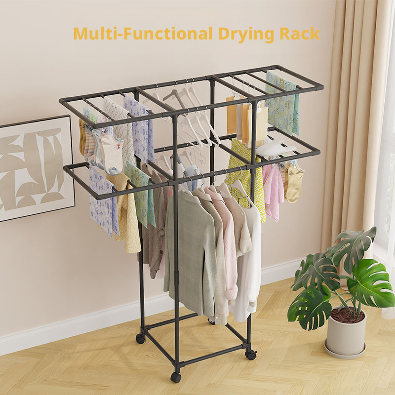 Clothes Drying Rack Coat Rack  - Coat Rack Standing ulasan dan harga