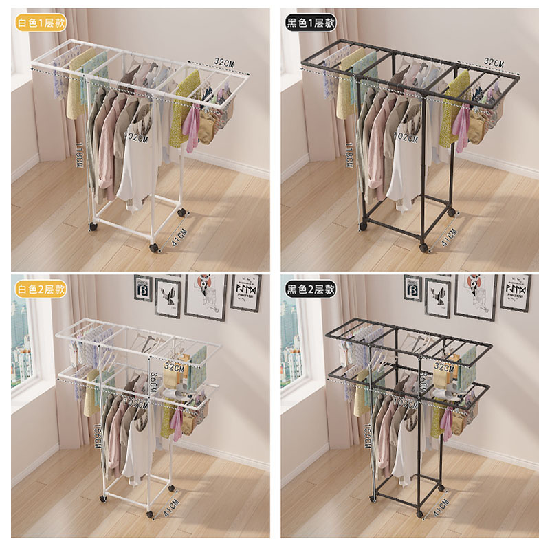 Clothes Drying Rack Coat Rack  - Coat Rack Standing ulasan dan harga