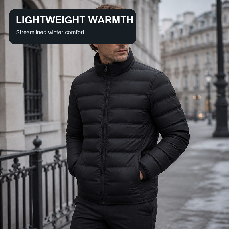 Men White Down Jacket Graphene - Coat Rack Standing ulasan dan harga