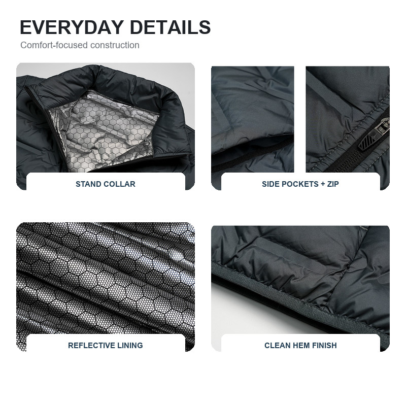 Men White Down Jacket Graphene - Coat Rack Standing ulasan dan harga