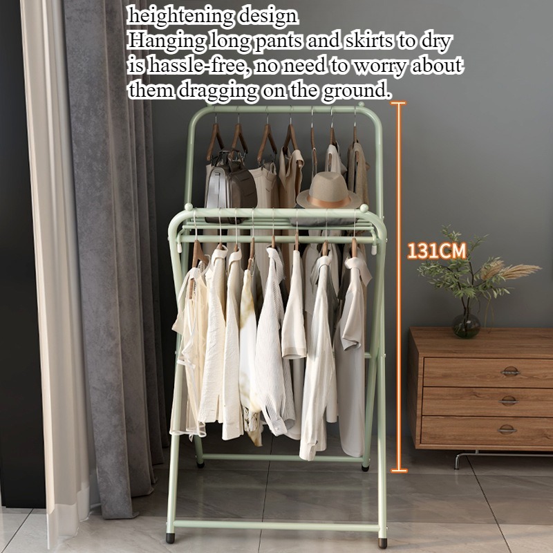Clothes drying rack floor-to-c - Coat Rack Standing ulasan dan harga