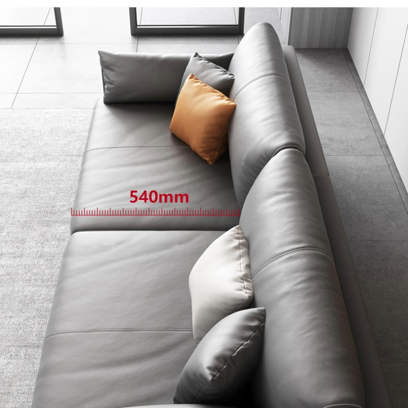 Cowhide Business Office Sofas  - Office Furniture Luxury ulasan dan harga