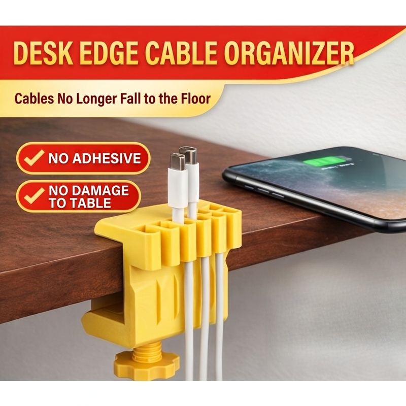 3 desktop cable manager clips  - Office Furniture Design ulasan dan harga