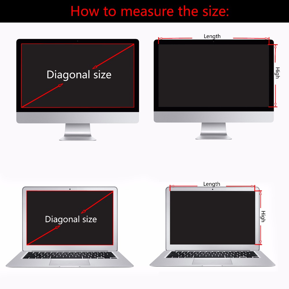13.3 inch 16:10 28.6cm*17.9cm  - Monitor Privacy Filter ulasan dan harga