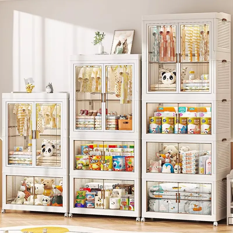 Transparent Plastic Folding St - Office Storage Cabinet ulasan dan harga