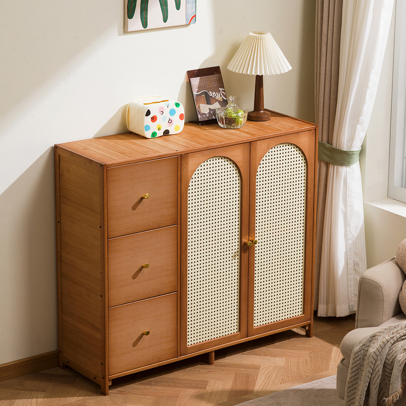 Retro style bamboo living room - Room Divider Bamboo ulasan dan harga