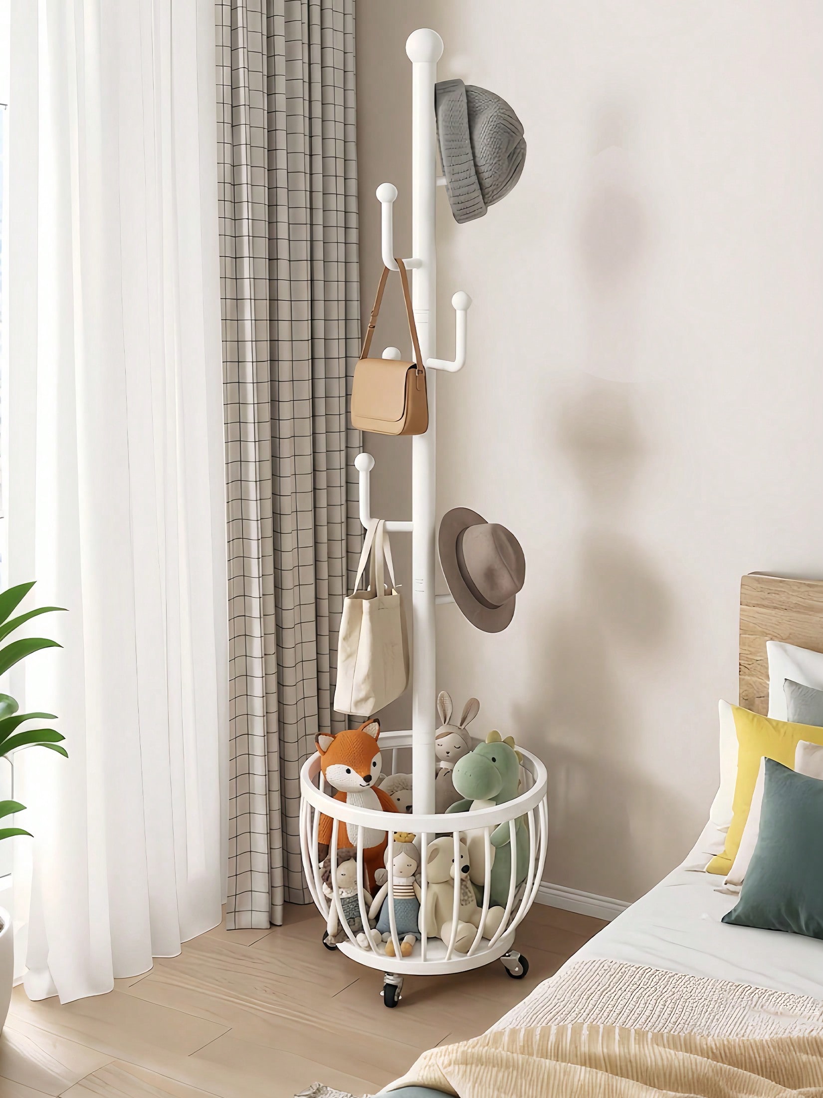 Tree Coat Rack Stand Modern Sl - Coat Rack Standing ulasan dan harga