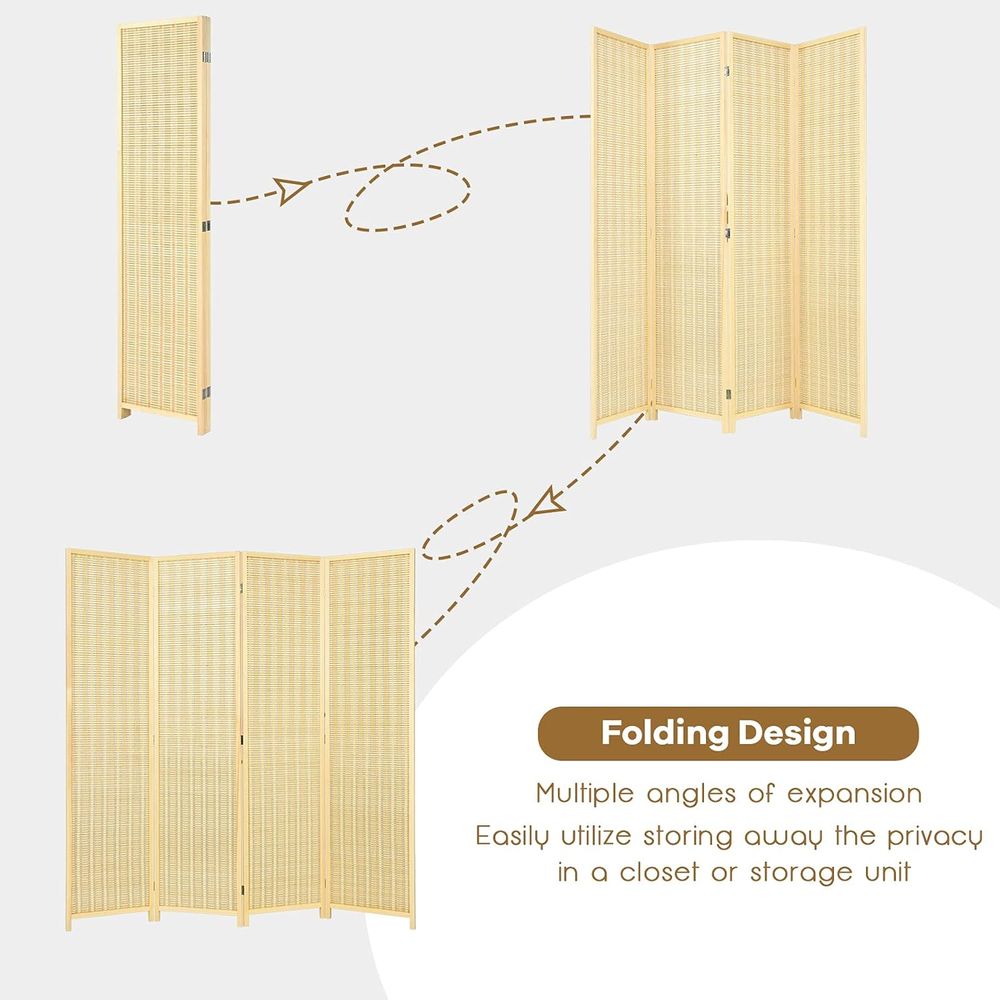 Bamboo Room Divider, 6 t Tall  - Room Divider Bamboo ulasan dan harga