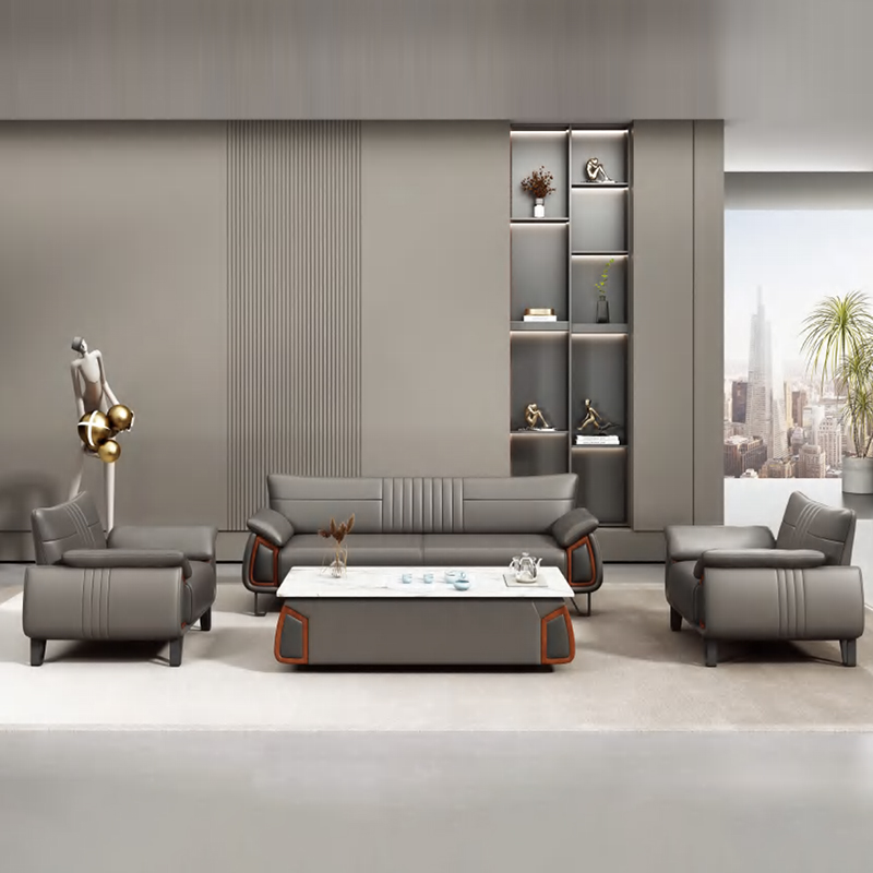 Modern New Luxury Leather Offi - Office Furniture Luxury ulasan dan harga