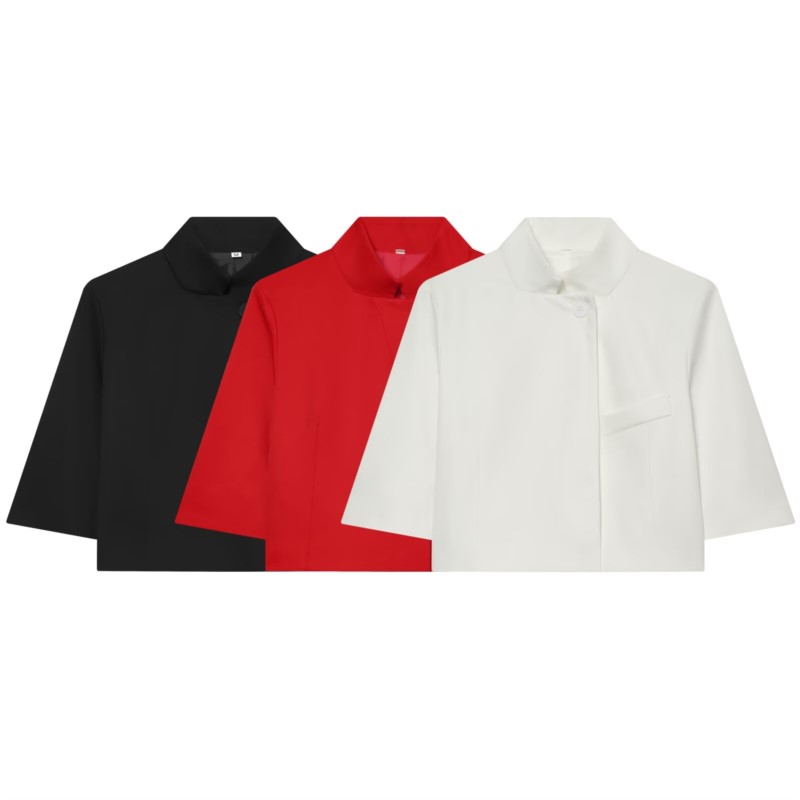 Women's Cropped Short Blazer N - Coat Rack Standing ulasan dan harga