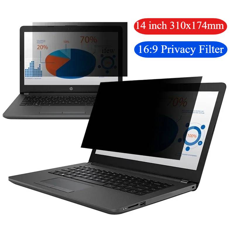 14 Inch Privacy Film Anti-spy  - Monitor Privacy Filter ulasan dan harga