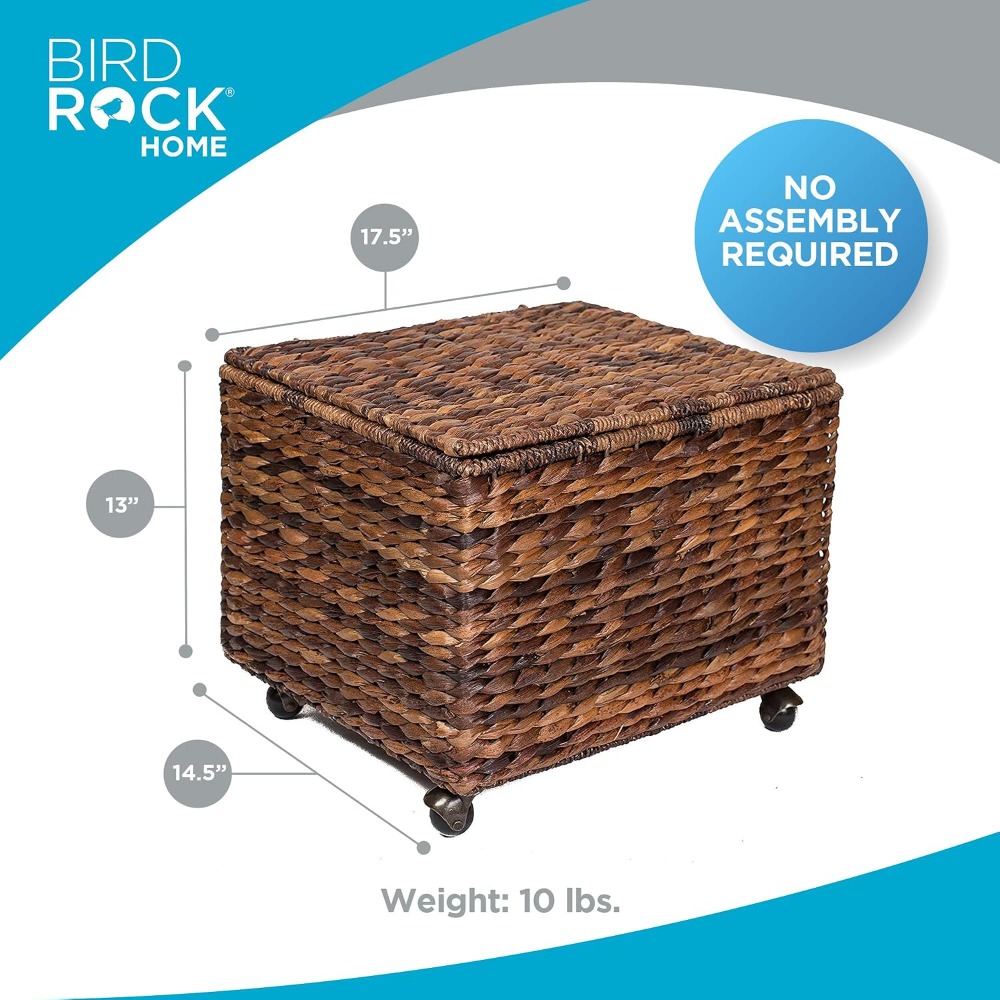 Handwoven Rolling File Cabinet - Office Storage Cabinet ulasan dan harga