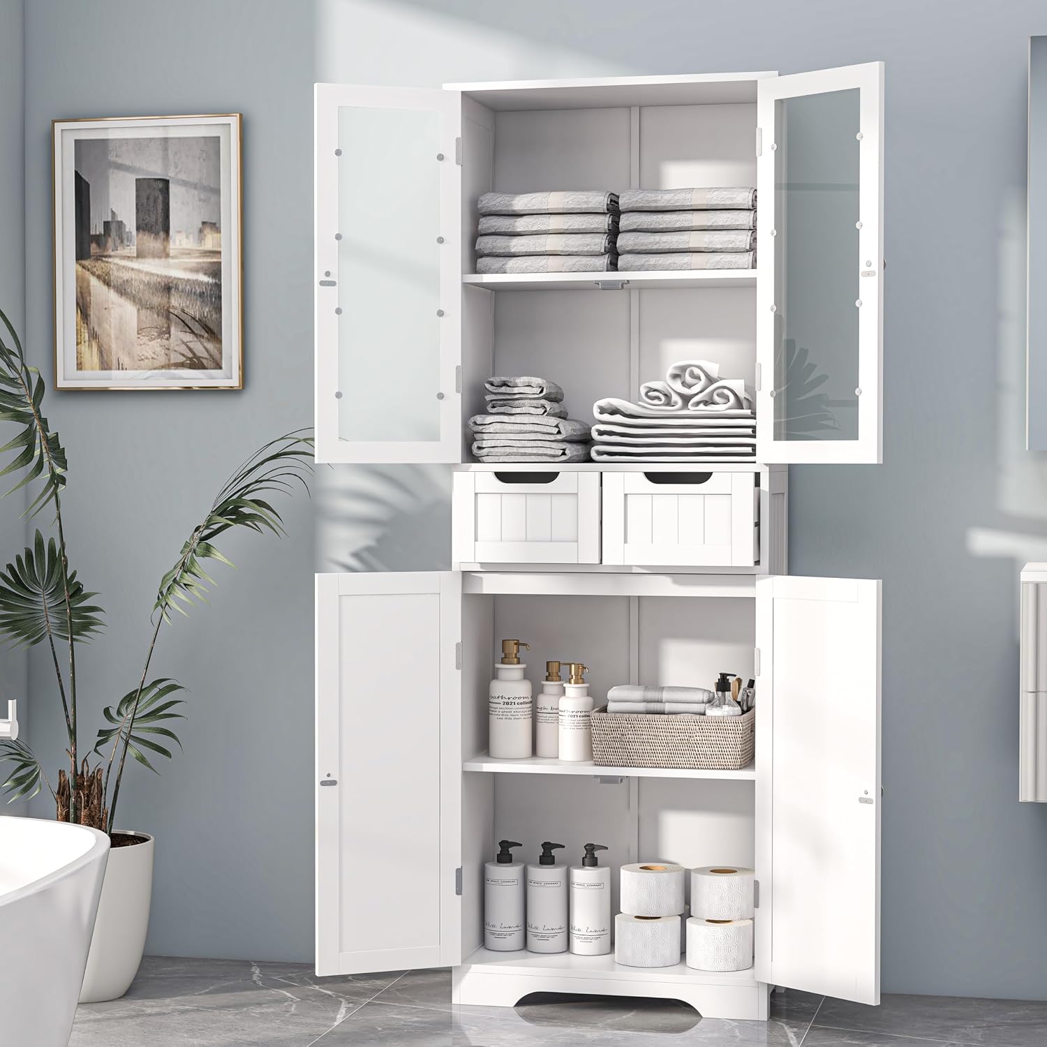 Tall Bathroom Storage Cabinet  - Office Storage Cabinet ulasan dan harga