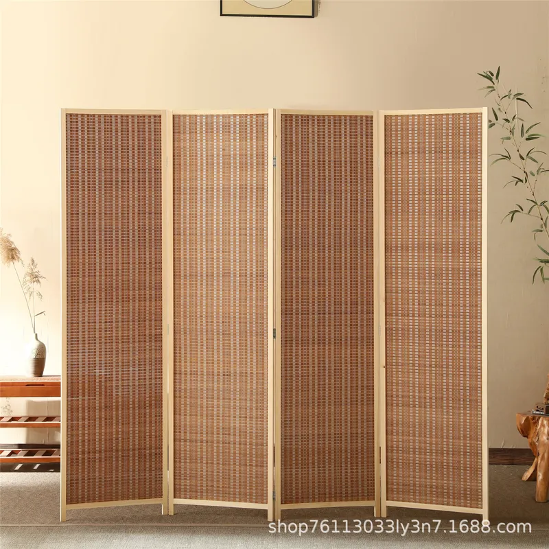 Bamboo Folding Screen Room Div - Room Divider Bamboo ulasan dan harga