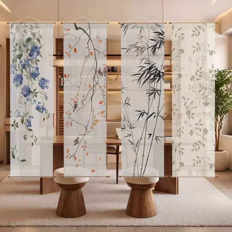 Zen Gauze Wall Hanging – Light - Room Divider Bamboo ulasan dan harga