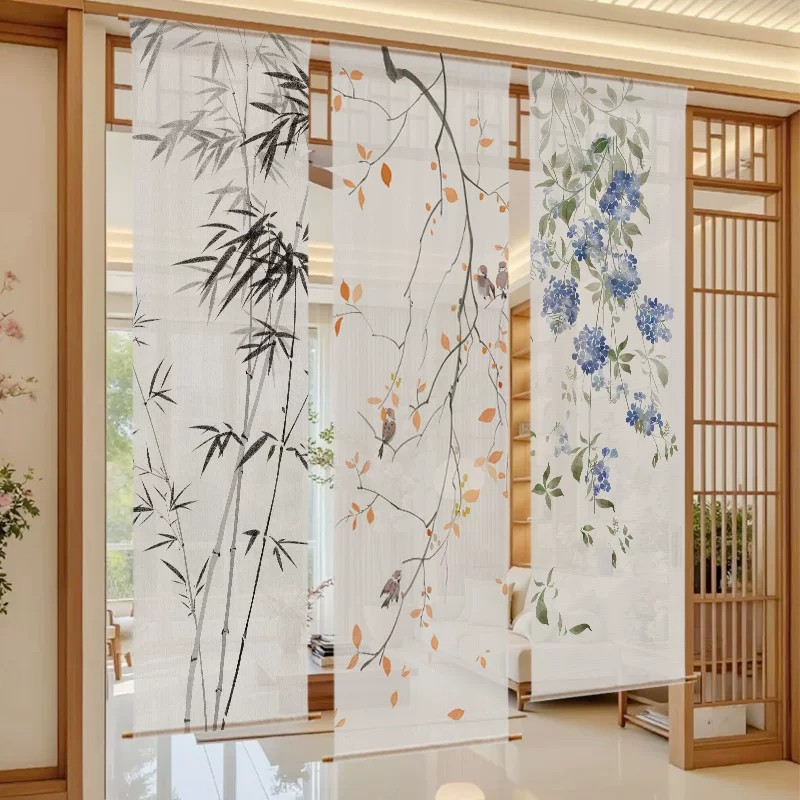 Zen Gauze Wall Hanging – Light - Room Divider Bamboo ulasan dan harga