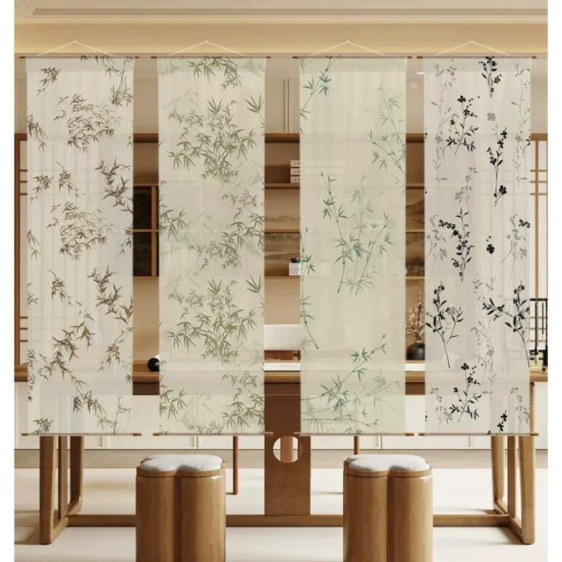Zen Gauze Wall Hanging – Light - Room Divider Bamboo ulasan dan harga